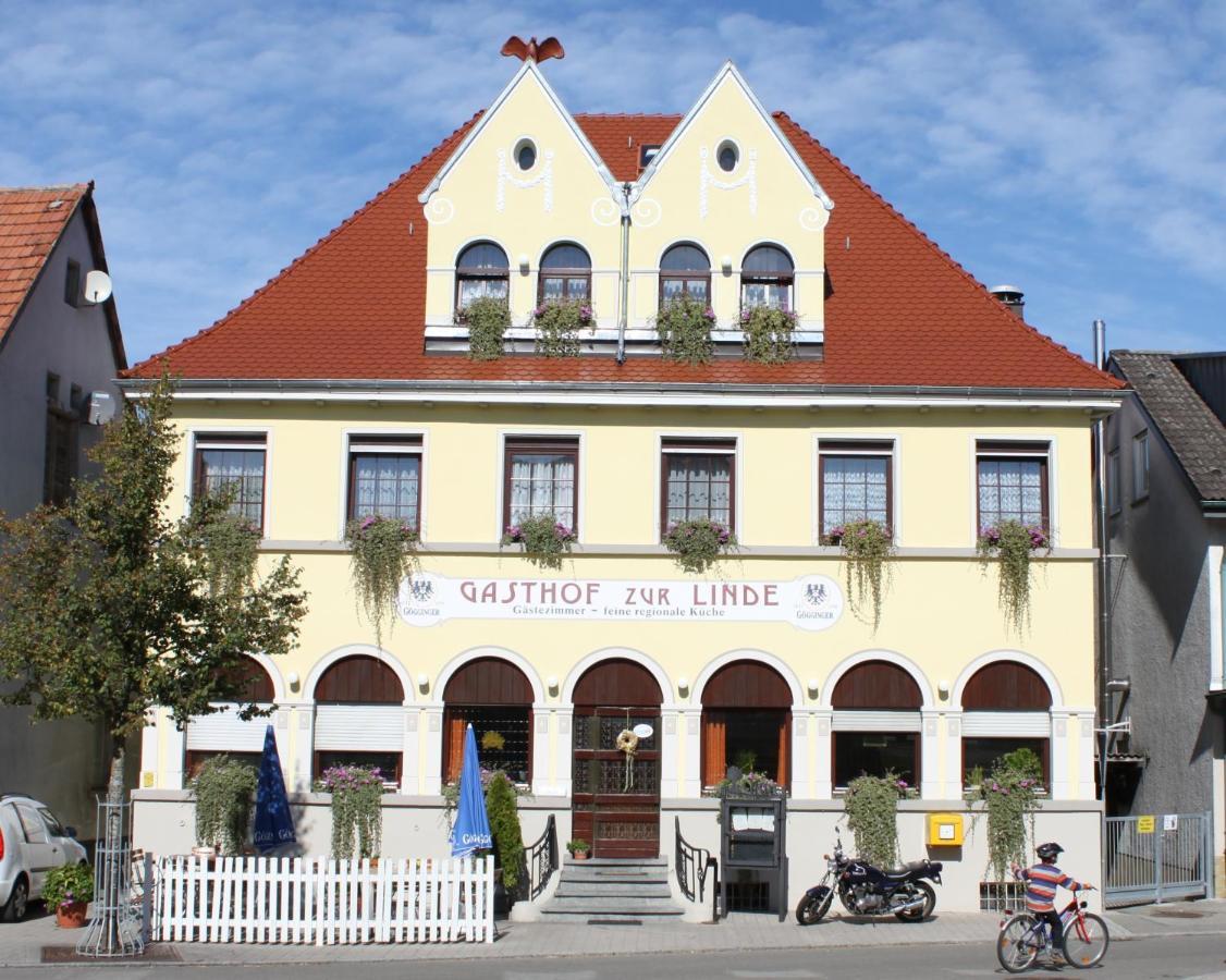 Gasthof Zur Linde Stetten am Kalten Markt Dış mekan fotoğraf