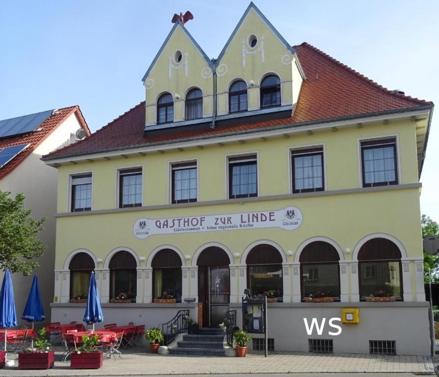 Gasthof Zur Linde Stetten am Kalten Markt Dış mekan fotoğraf